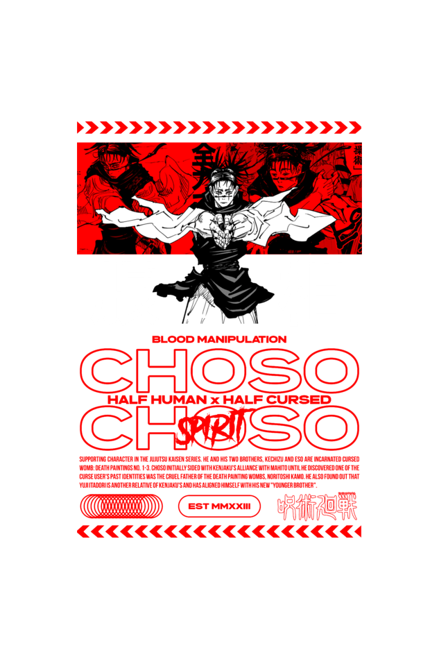 Choso Choso Graphic Regular T-Shirt