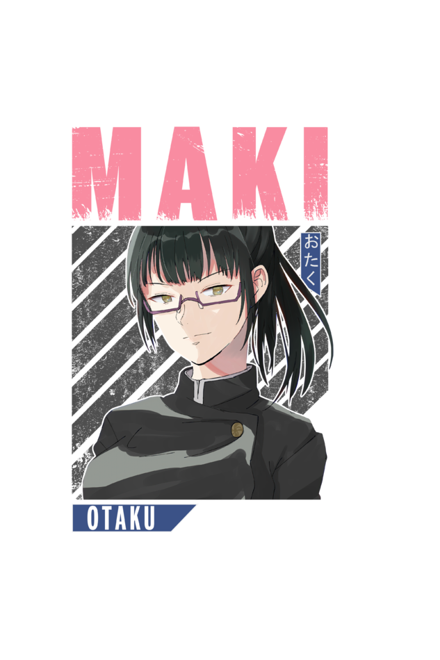 Maki Anime Oversize Classic T-Shirt