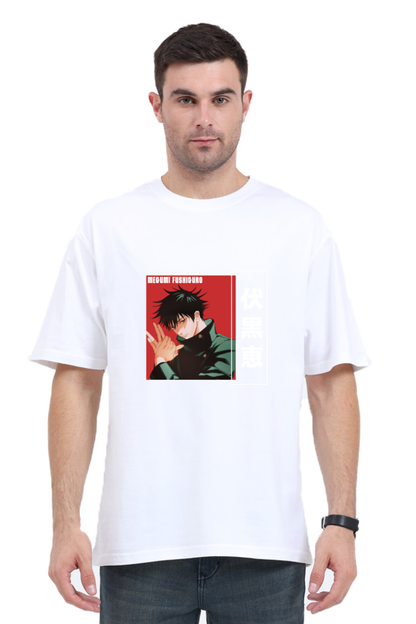 Megumi Fushiguro Anime Oversize Classic T-Shirt