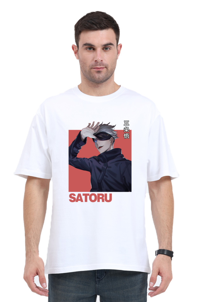 Satoru Anime Oversize Classic T-Shirt