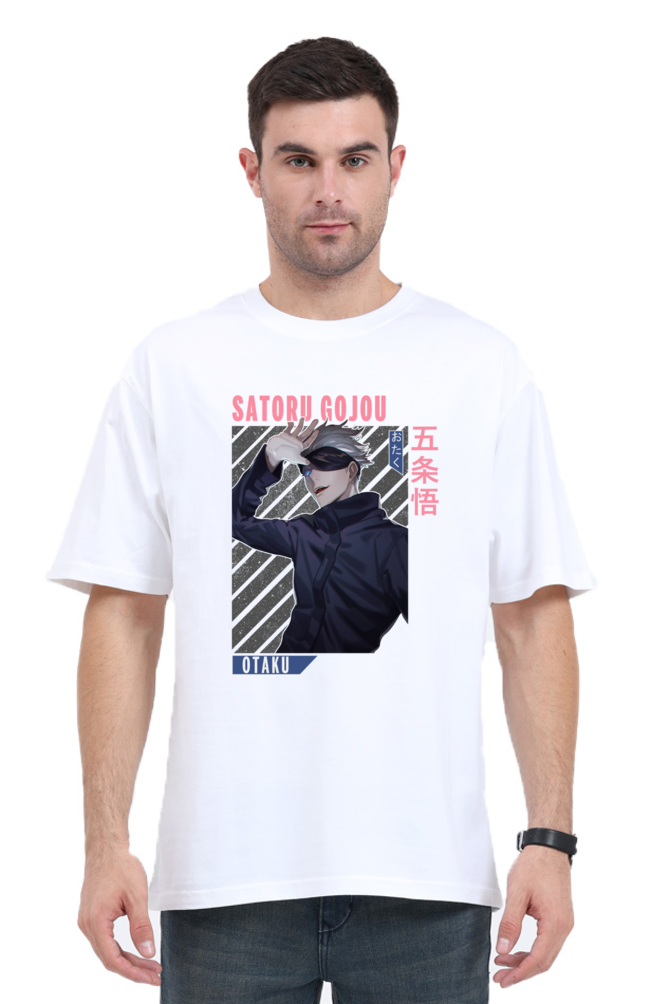 Satoru Gojou Anime Oversize Classic T-Shirt