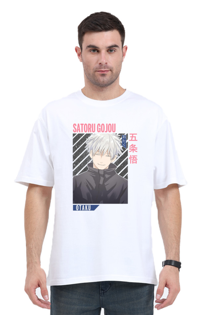 Satoru Gojou Anime Oversize Classic T-Shirt