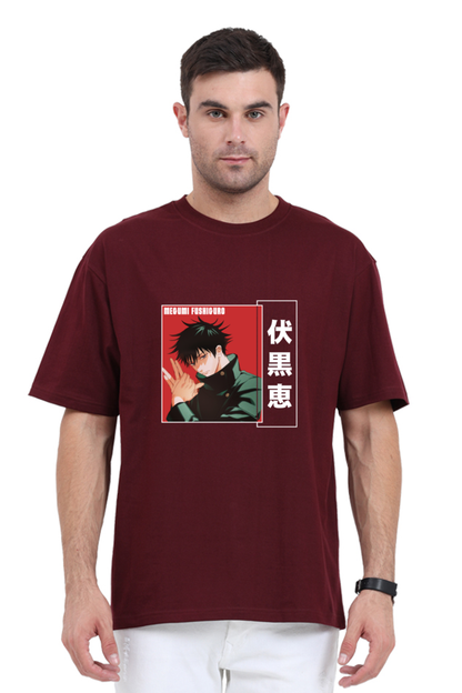 Megumi Fushiguro Anime Oversize Classic T-Shirt