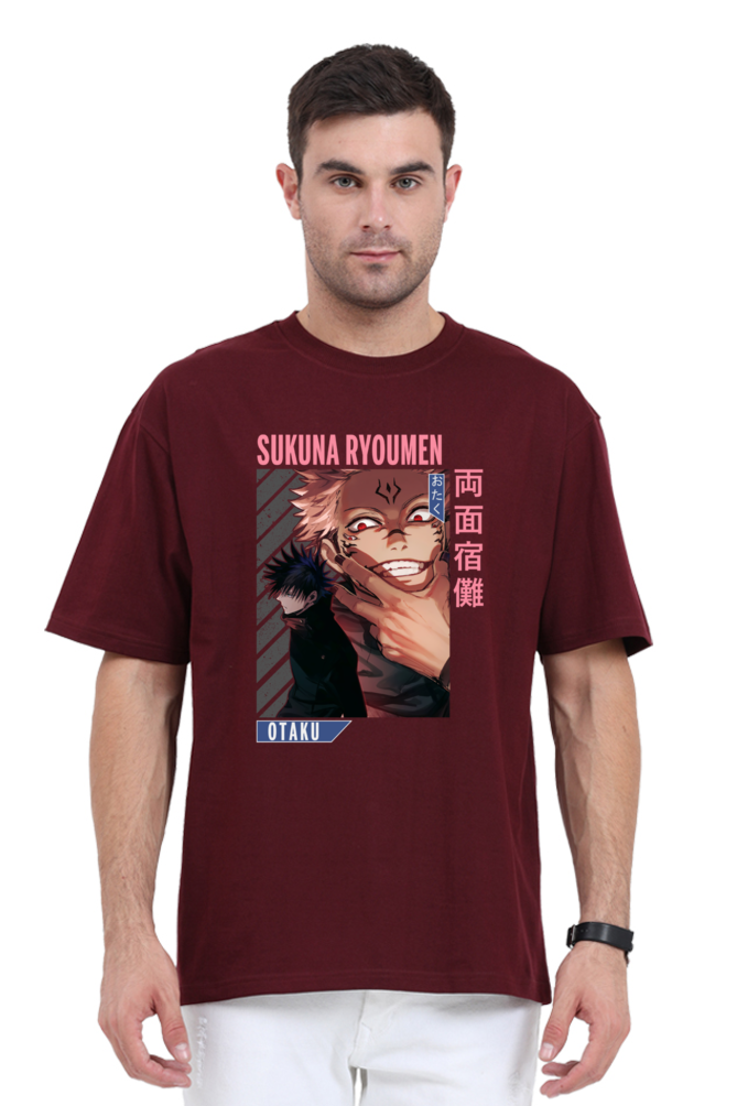 Sukuna Ryoumen Anime 11 Oversize Classic T-Shirt