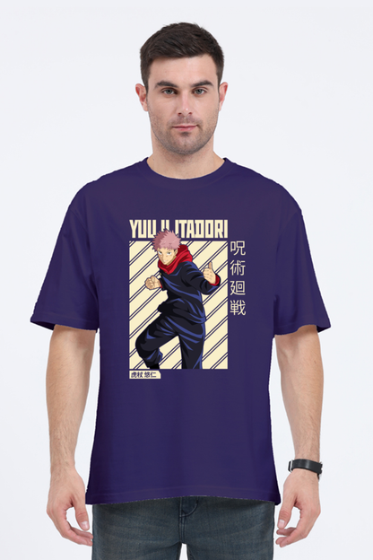 Yuuji Itadori Anime Oversize Classic T-Shirt