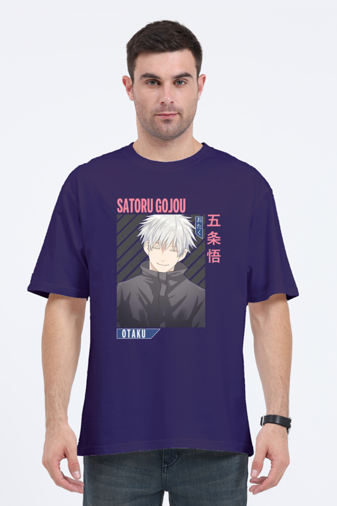 Satoru Gojou Anime Oversize Classic T-Shirt