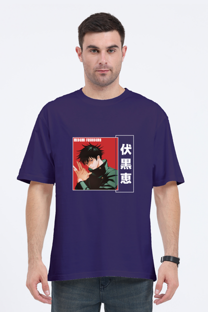 Megumi Fushiguro Anime Oversize Classic T-Shirt