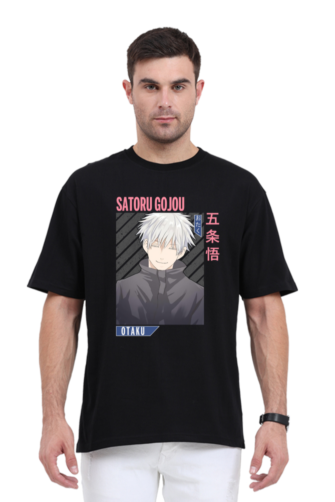 Satoru Gojou Anime Oversize Classic T-Shirt