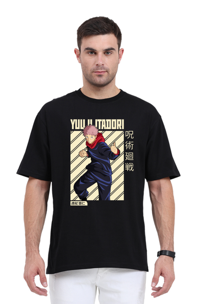 Yuuji Itadori Anime Oversize Classic T-Shirt