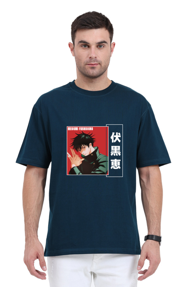 Megumi Fushiguro Anime Oversize Classic T-Shirt