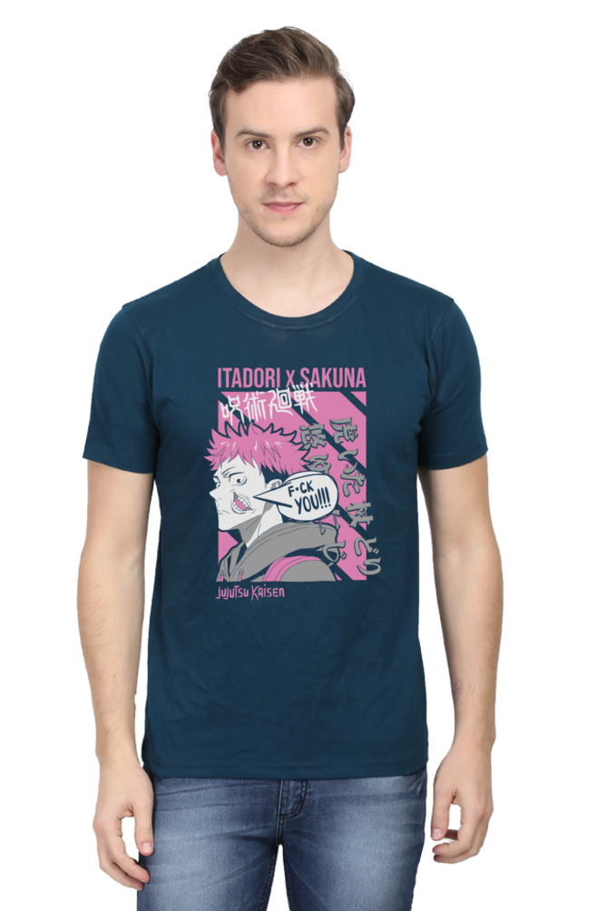 Itaduri X Sakuna Graphic classic T-Shirt