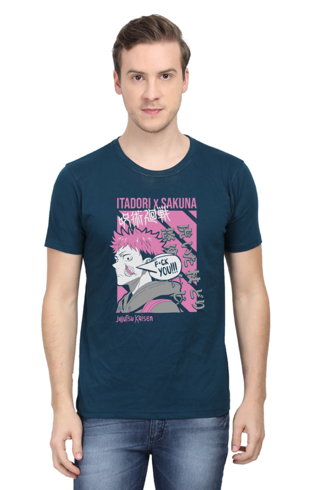 Itaduri X Sakuna Graphic classic T-Shirt