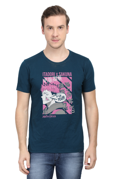 Itaduri X Sakuna Graphic classic T-Shirt