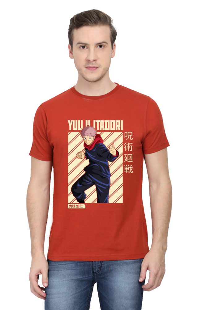 Yuuji Anime Graphic T-Shirt