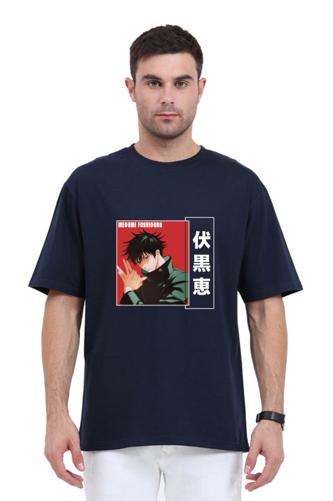 Megumi Fushiguro Anime Oversize Classic T-Shirt