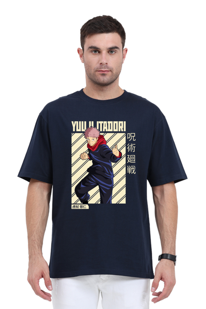 Yuuji Itadori Anime Oversize Classic T-Shirt