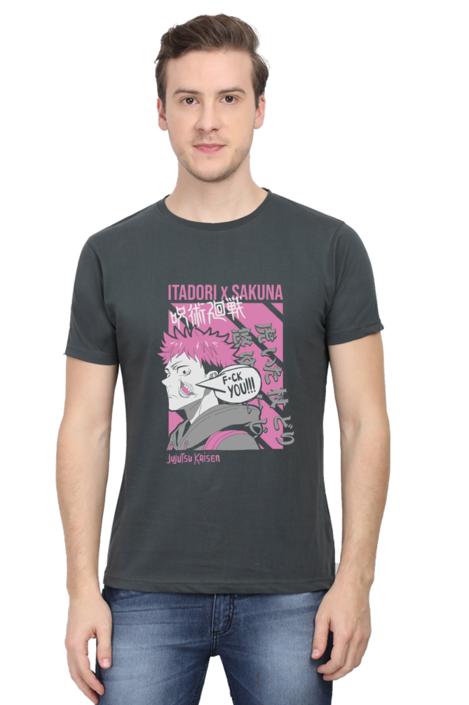 Itaduri X Sakuna Graphic classic T-Shirt