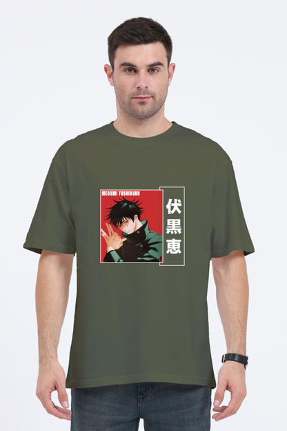 Megumi Fushiguro Anime Oversize Classic T-Shirt