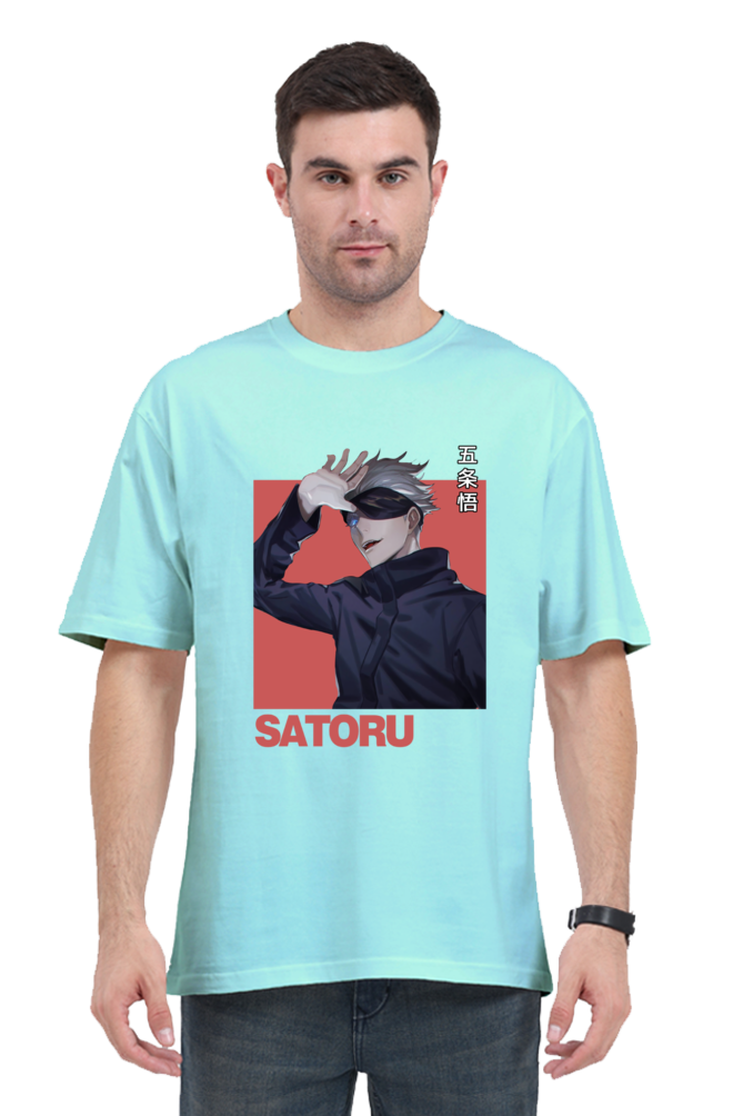 Satoru Anime Oversize Classic T-Shirt