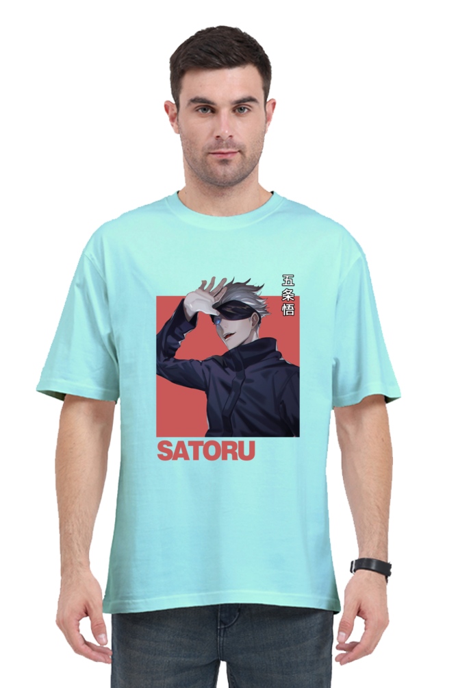 Satoru Anime Oversize Classic T-Shirt