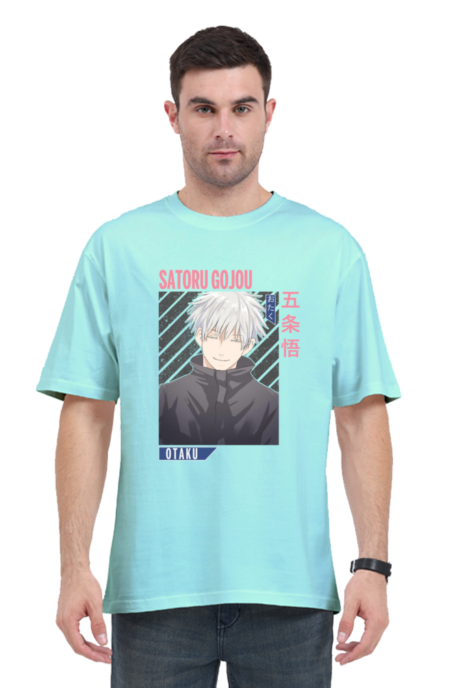 Satoru Gojou Anime Oversize Classic T-Shirt