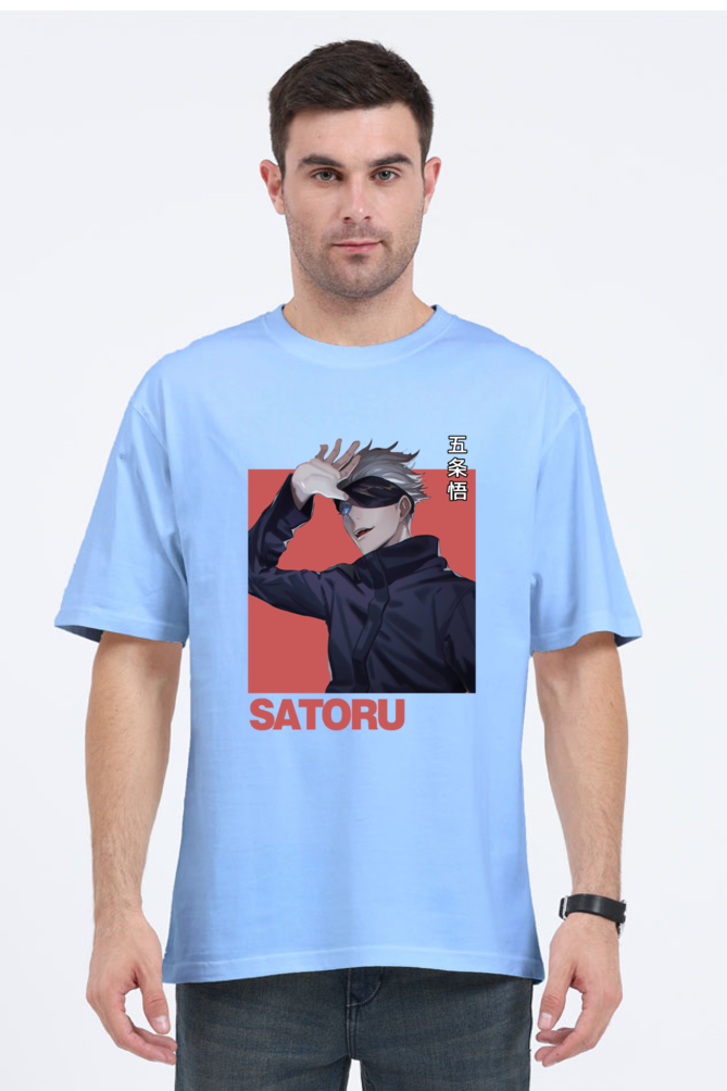 Satoru Anime Oversize Classic T-Shirt