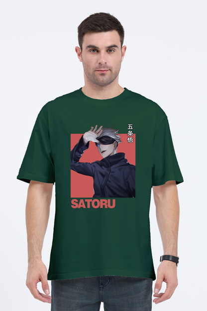 Satoru Anime Oversize Classic T-Shirt