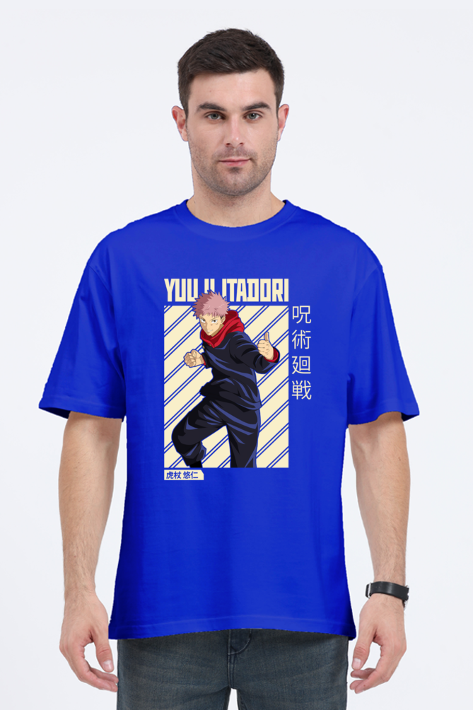 Yuuji Itadori Anime Oversize Classic T-Shirt